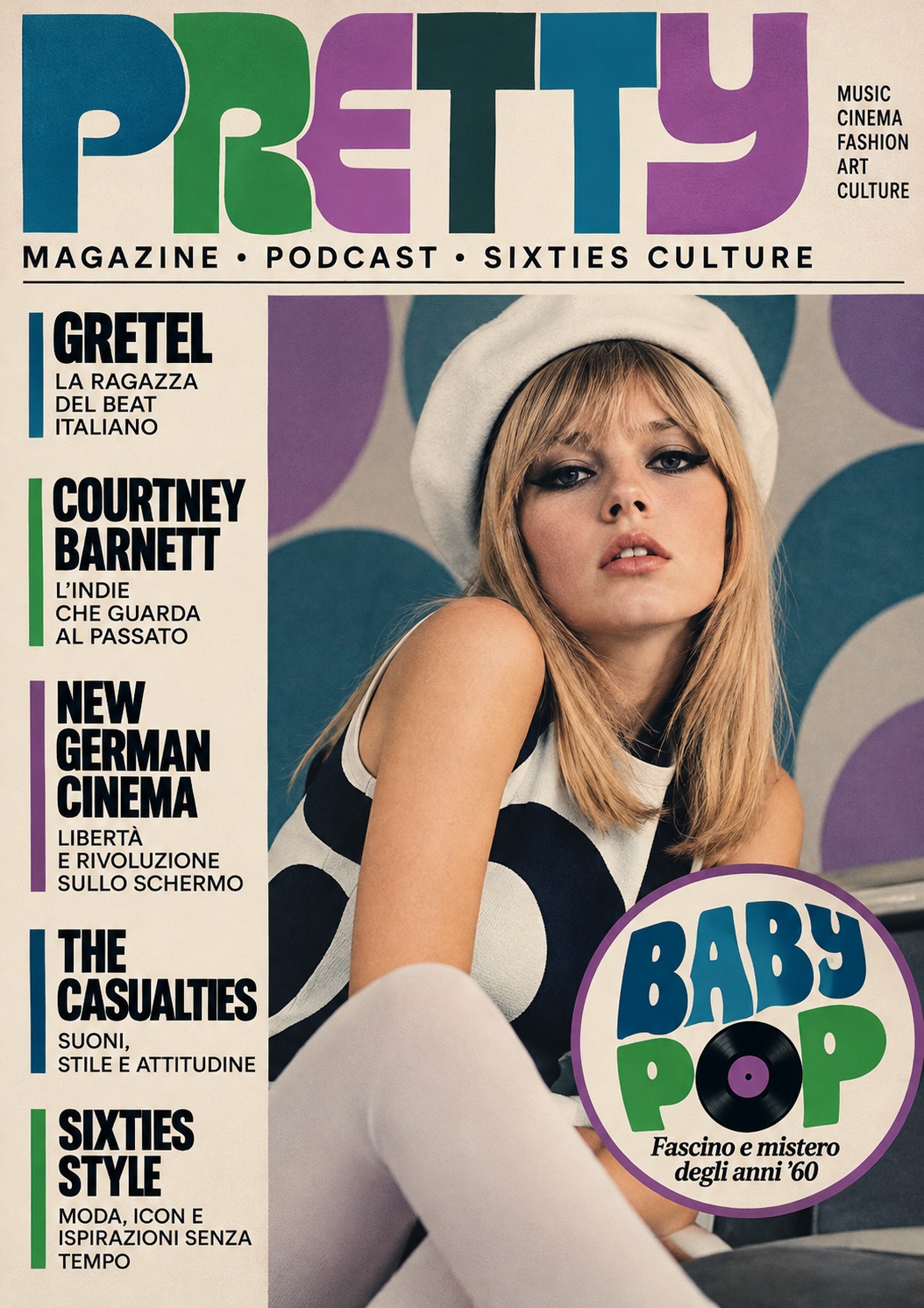 PRETTY — Magazine, Podcast, Sixties Culture